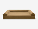 Velshore | Dog Bed Cover Washable Durable Microsuede and Linen Large